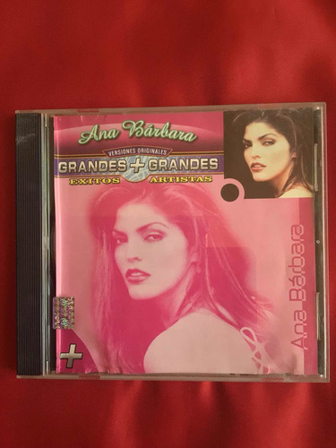 Ana Barbara Cd Grandes Éxitos+grandes Artistas/excelente Edo