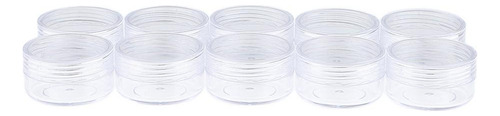 Recipientes De Crema Transparentes 2 Piezas