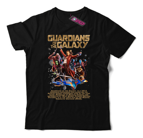 Remera Marvel Guardianes De La Galaxia Pelicula Mv14 Dtg