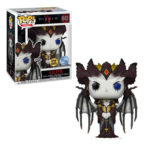 Funko Pop Diablo 4 Lilith Gitd Special Edition