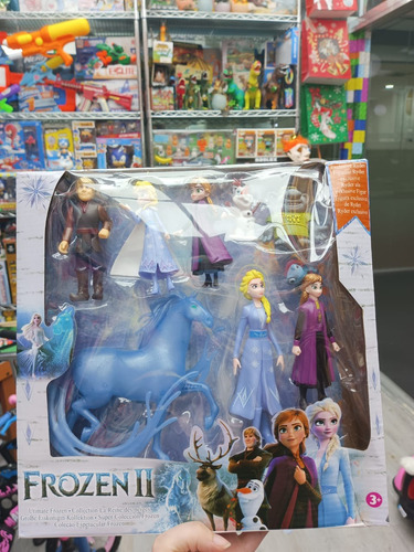 Set De Figuras De Las Muñecas Frozen Elsa Ana