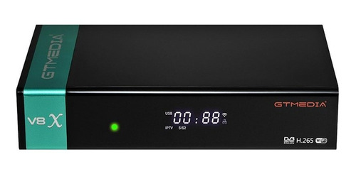Gtmedia V8x 1080p Dvb-s/s2/s2x Receptor De Satélite H.265