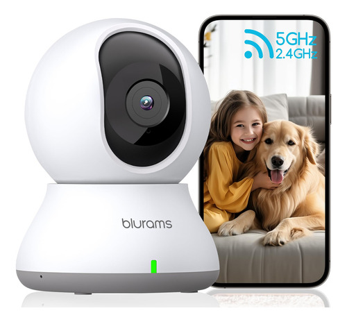 Cámara Ptz 2k Blurams Seguridad 360 Para Mascotas Y Hogar