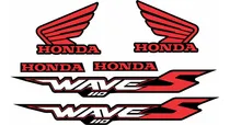Comprar Calcos Juego Honda Wave 110s Tipo Original (moto Negra)