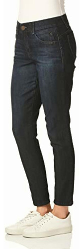 Democracy Ab Solution Jegging Para Mujer, Índigo Medio, 40