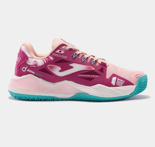 Zapatilla Padel Joma T.spin Lady 2313 Pink