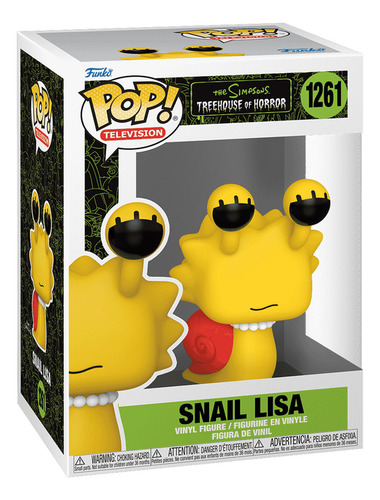 Funko Pop! Snail Lisa #1261 The Simpsons Treehouse Of Horror