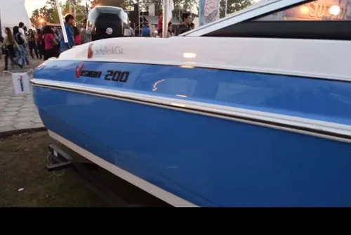Lancha Vision 200 Open C/ Honda Bf 200hp 4t Full 0hs