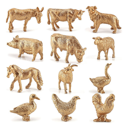 Set De Muñecos Modelo Farm Animal Mini Forest Figures Toys