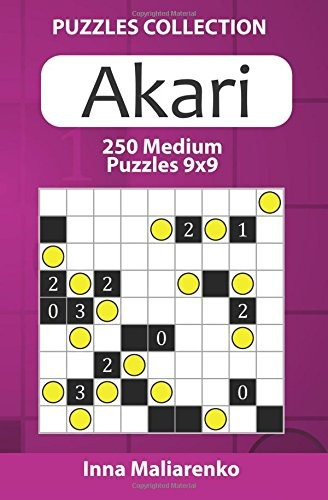 Akari  250 Medium Puzzles 9x9