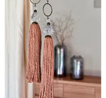Comprar Borlas De Acrílico X 2 Unidades Para Cortinas Borlas Chic