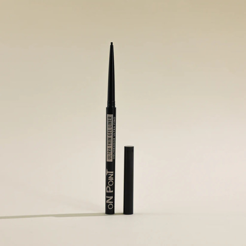 1 Pza Delineador Ultra Thin Gel Liner On Point Italia Acabado Mate Color White-blanco