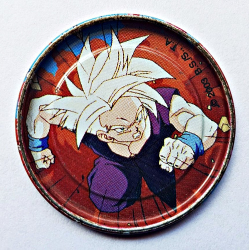 Dragon Ball Z Metalix Evercrisp 2003: Tazo Nº 32, Excelente (Usado)