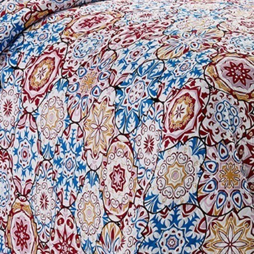 Imagen 3 de 6 de Cubrecama Quilt Cover Reversible +fundas Twin Calgary D3