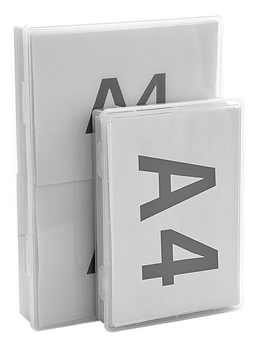 Portadocumentos De Oficina Con Tapa - Pack De 2 Piezas