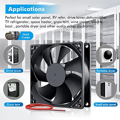 Ventilador De Refrigeración Wathai 9225 92 Mm X 25 Mm 12 V