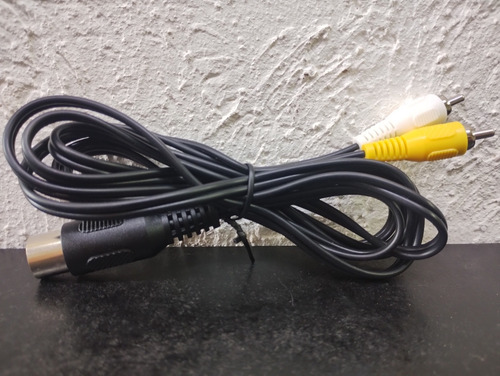 Cable Av Audio Y Video Para Sega Genesis 1 Megadrive 1 (Usado)
