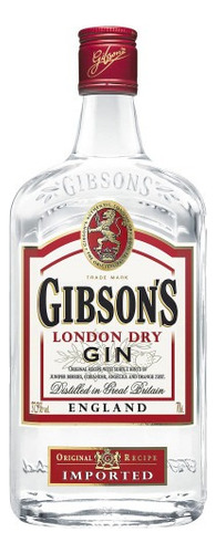 Ginebra Gibsons London Dry 1000 Ml (6 Pack)