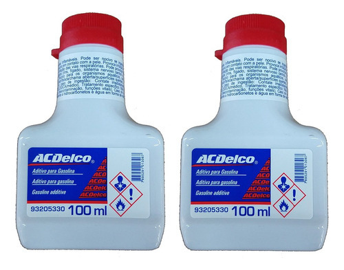 Kit 2 Aditivo P/ Gasolina Chevette 1973 1974 1975 Acdelco