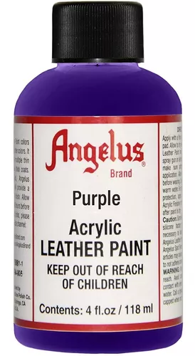 Angelus Leather Paint 4 Oz Black 