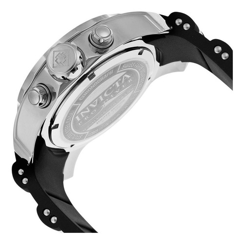 Reloj Invicta Pro Diver Cronógrafo Acero Negro Caucho 6977