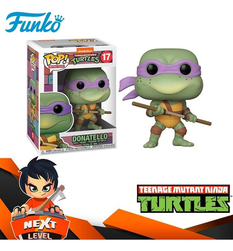 Imagen 2 de 5 de Tortugas Ninja - Donatello - Funko Pop!