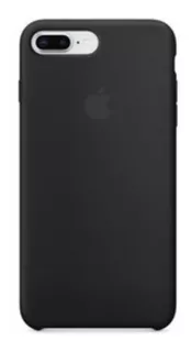 Funda De Silicona Para iPhone 7/8 Plus Black