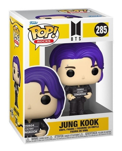 Funko Pop Jung Kook (kookie - Jeon Jung Kook) 285 Butter Bts