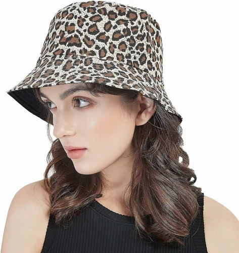 Moda Gorro De Pescador Bordado De Doble Cara Hombres Y Mujer