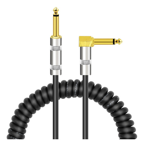 Cable De Guitarra Para Instrumentos Musicales (1/4 Pulgadas)