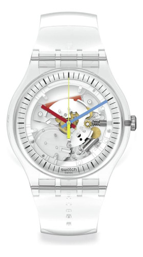 Reloj Para Hombre Swatch/transparente