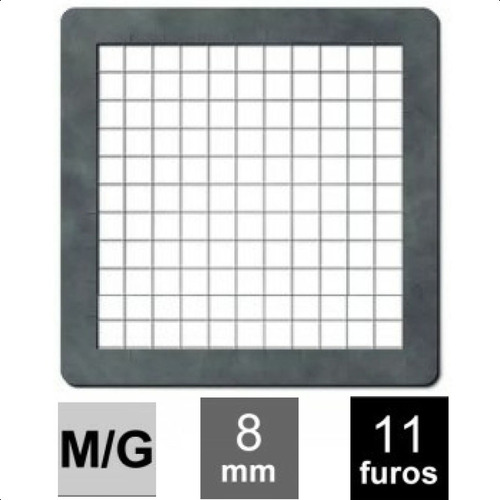 Navalha 8mm Para Cortador De Legumes Dak M/g/d