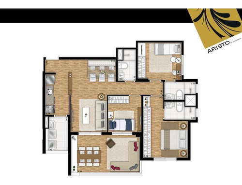 Imagem 9 de 26 de Apartamento Residencial À Venda, Tatuapé, São Paulo. - Ap2725