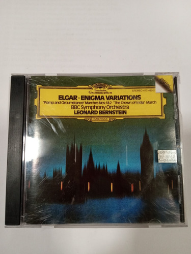 Cd - Elgar Enigma Variations Leonard Bernstein Bbc