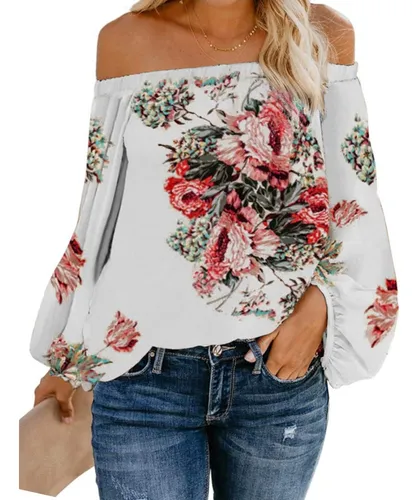 Blusas en chifon estampadas new arrivals