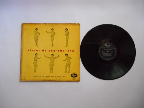 Lp Vinilo Orquesta America Del 55 Clases De Cha Cha Cha 1957