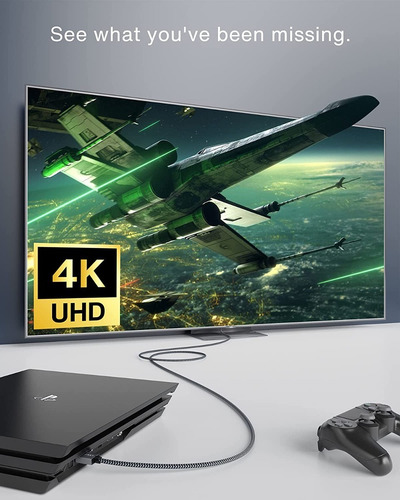 Cable Hdmi 2.0 4k Hdr Alta Velocidad Ivanky 2 Metros