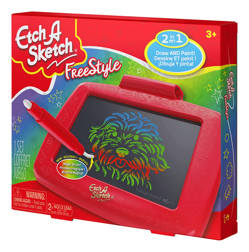 Etch A Sketch Freestyle, Tableta De Dibujo Con Lápiz Capacit
