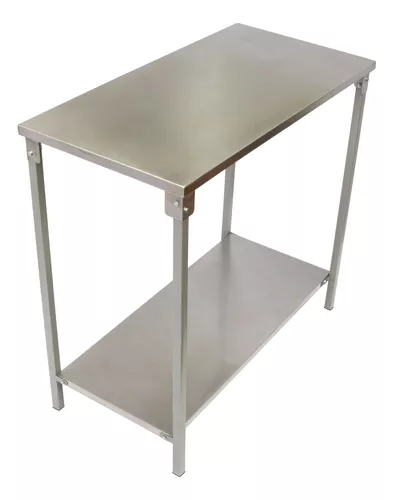  Mesa de trabajo de acero inoxidable, mesa de metal :  Herramientas y Mejoras del Hogar