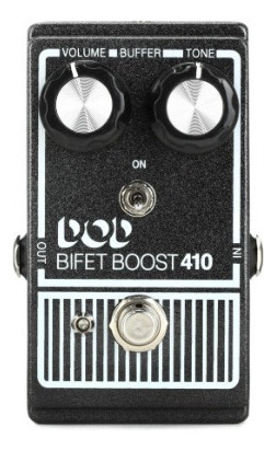 Pedal De Efeito Guitarra Dod Digitech Bifet Boost 410 Preto