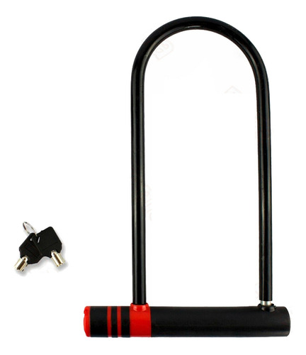 Ulock Candado Para Bicicleta Con Llave Anticizalla U Lock