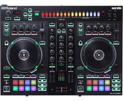 Roland Dj-505 2-channel, 4-deck Dj Controller For Serato Dj