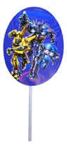 Comprar 12 Cake Toppers Adornos Transformers Decoracion Para Fiesta