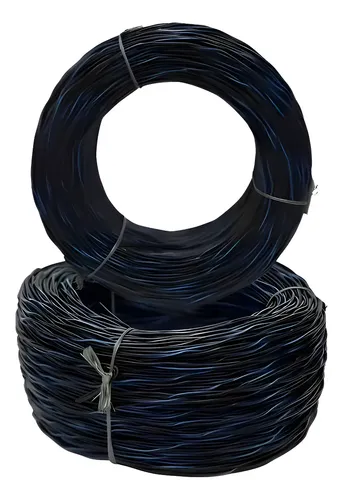CABLE NEOFRENO TELEFONICOALEACION 2X20 T1 TRENSADO NEGRO-AZUL