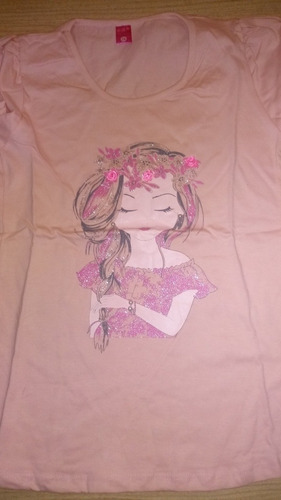 Remeras De Nenas 4 X 1700 O Precio Unitario 500 ..