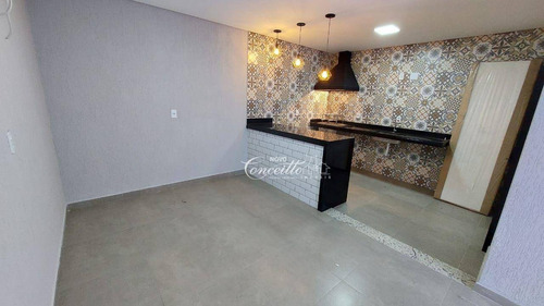 Imagem 27 de 30 de Sobrado Com 3 Dormitórios À Venda, 125 M² Por R$ 615.000,00 - Jardim Santo Alberto - Santo André/sp - So0099