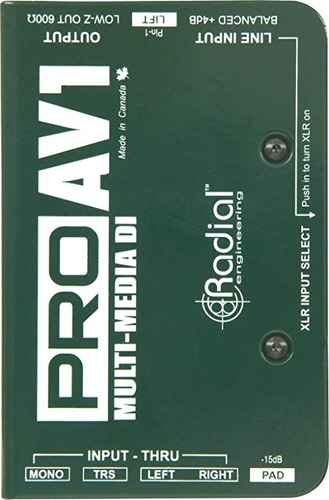 Radial Engineering R8001112 Pro Box Directa Av1