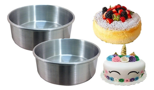  Moldes Pastel Fondant Pan Japones 2 Pzs # 24 Cm X 10 Alto