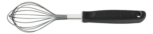 Batedeira manual de aço inoxidável Tramontina Utilita 32 cm, cor preta