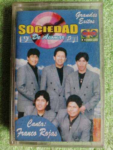 Eam Kct Sociedad De Acomar Grandes Exitos Canta Franco Rojas